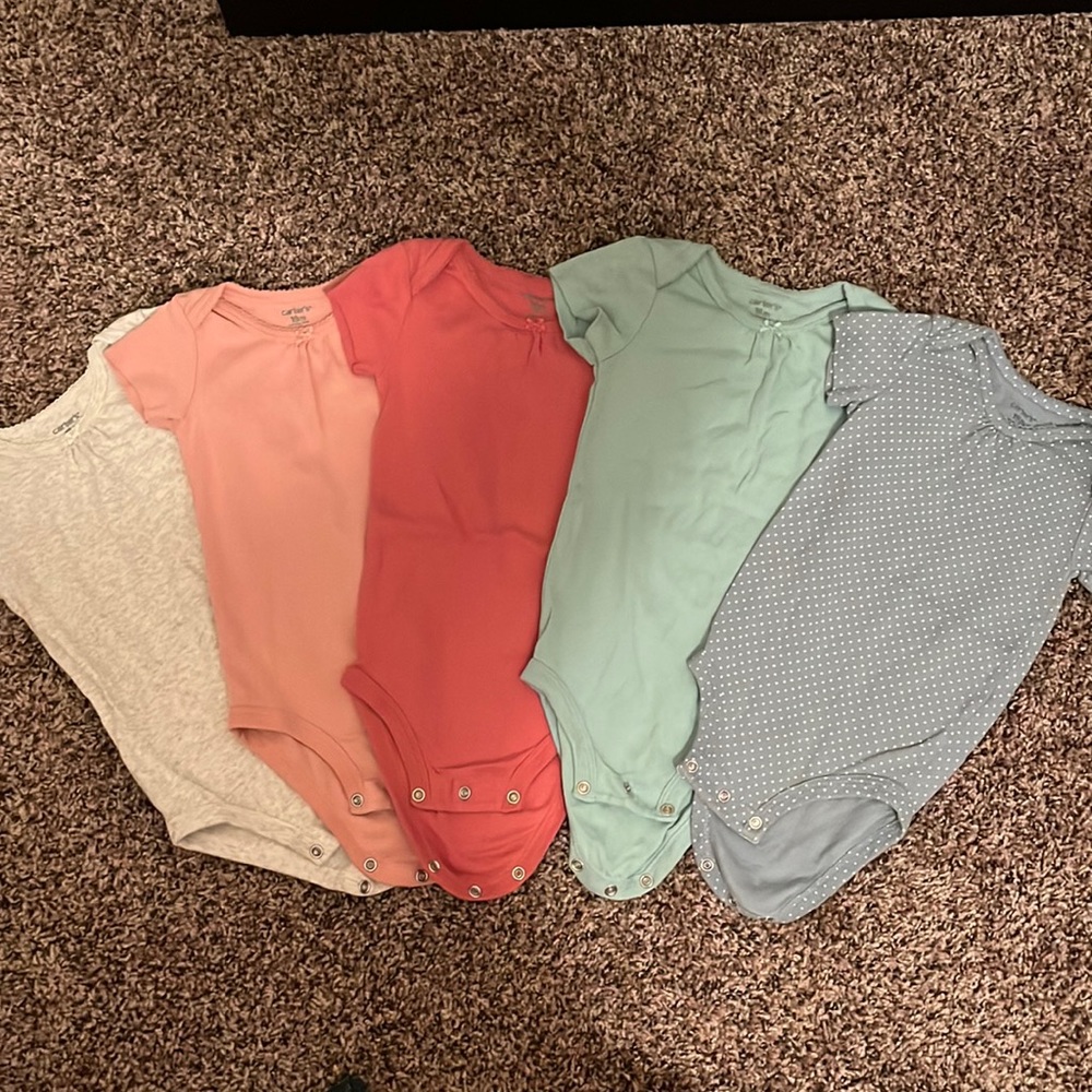 Carter’s Assorted Onesie 5 Pack